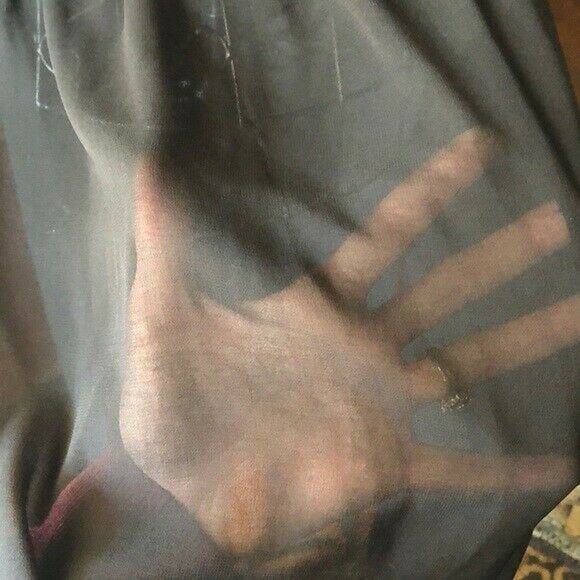 Forever 21 Black, Red, White & Blue Long Maxi Dress Vtg Women's Small Cover Up - Picture 4 of 6